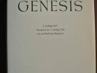genesis, von hermann gunkel, emne: religion