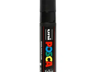 Posca Tusch, nr. PC-17K, streg 15 mm, extra broad, sort, 1 stk.