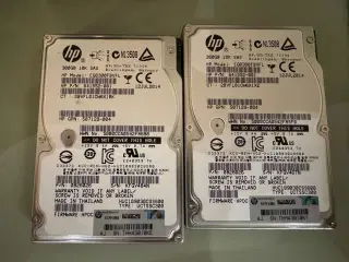 SAS harddiske i god stand