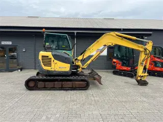 Yanmar ViO80 -1A 8tons maskine med hydraulisk hurtigskifte
