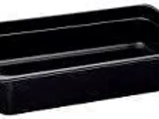 6 stk. Kantine 1/1 GN D100 mm sort Cambro