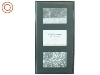 Sort billedramme til tre billeder fra Tiger (str. 46 x 25 cm)