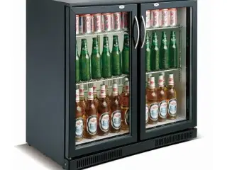 Professionel backbar – flaskekøleskab – 198 liter