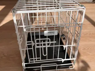 Transportbur i hvidt fra Dogman str. S