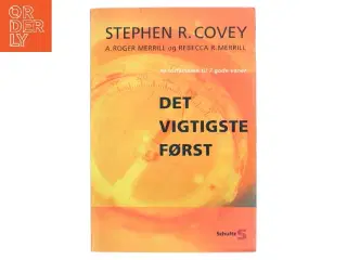 Det vigtigste først (Bog)