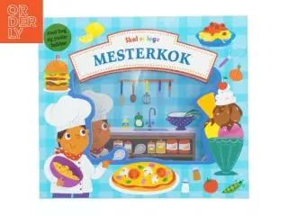 Mesterkok børnebog og puslespil fra Legind (str. 28x25 cm)