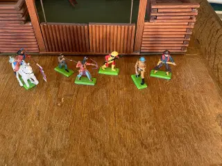 Cowboyborg med figurer