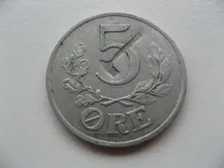Flot Hammer og Segl 5 øre 1941 Alu