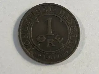 1 øre 1907 Danmark