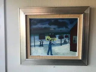 "Vinter ved Havet  -  Tøvejr."  Knud Kristensen