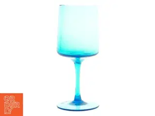 Blåt glas (str. 18x7 cm)