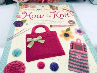 How to Knit Håndarbejdsbog 