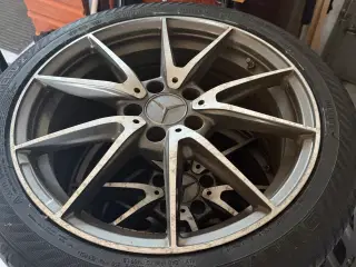 Mercedes Alu fælge med TPMS ventiler 