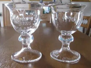 Flotte Holmegaard glaspokaler