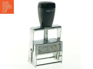 Dateringsstempel (str. 14x7 cm)
