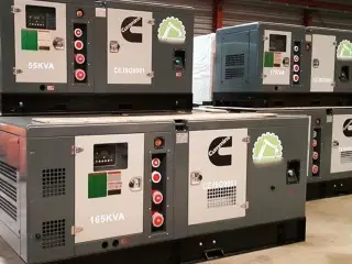 YTO Generator / fabriksnye / fra 18 KWA til 500 KWA