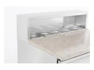  Pizzadisk med 2 døre – B903 x D700 x H1090 mm