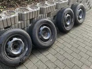 Vinterdæk på stålfælge
