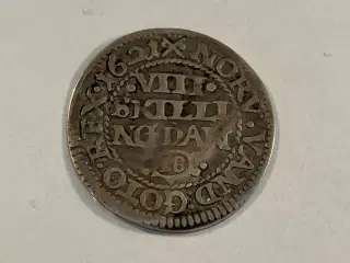 8 Kroneskilling 1621 Danmark