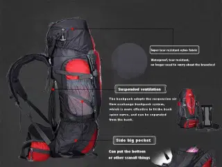 Ny: Backpackers dream 85L (80+5) Rygsæk