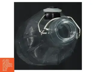 Genbrugsglasflaske med patentlukning (str. H 32 cm)