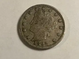 Five Cents 1892 USA