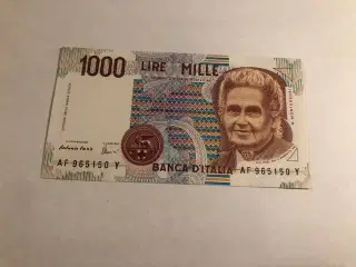 1000 Lire Italy