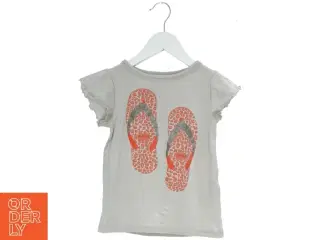 Børne T-Shirt med Flip-Flop tryk fra Name It (str. 134)