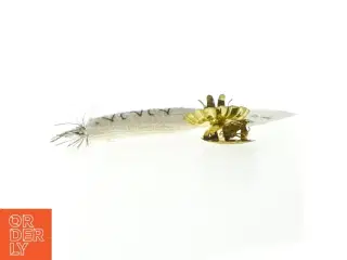 Lille kirstejn, håndlavet julepynt fra Ditte Degn (str. 12 x 5 cm)