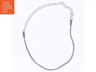 Sølv kæde armbånd (str. 25 cm)