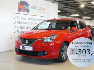 Suzuki Baleno 1,2 SHVS  Mild hybrid Exclusive mild-hybrid 90HK 5d