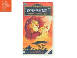 VHS: Løvernes Konge II - Simbas Stolthed fra Disney
