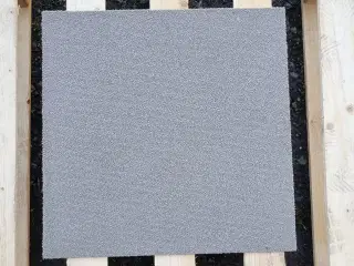 Tæppefliser Sandfarvet - 27 m2