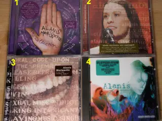 Alanis Morissette CD'er: 4 Titler