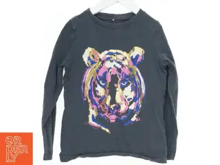 Langærmet T-shirt med tigerprint fra Name It (str. 122)