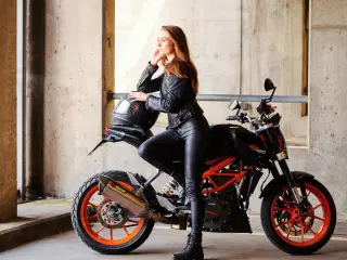 KTM Duke 390 motorcykel