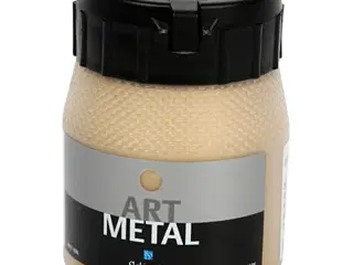 Hobbymaling Metallic Lys Guld 250ml - Intens Effekt