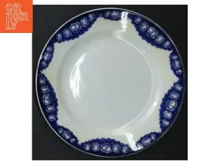 Porcelænstallerken med blomstermønster fra Villeroy & Boch (str. Ø. 22 cm)