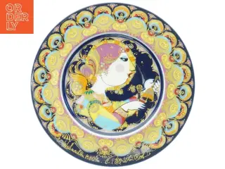 Rosenthal Bjørn Wiinblad juletallerken fra Rosenthal (str. 28,5 cm)