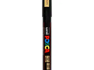 Posca Tusch, PC-3M, streg 0,9-1,3 mm, fine, guld, 1 stk.