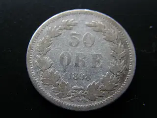 Sverige  50 öre  1898 EB  KM#740
