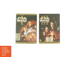 Star Wars - film 1 og 3 (dvd)