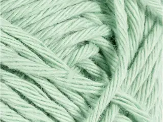 Bomuldsgarn, 8/8, L: 80-85 M, mint grøn, 50g/ 1 ngl.