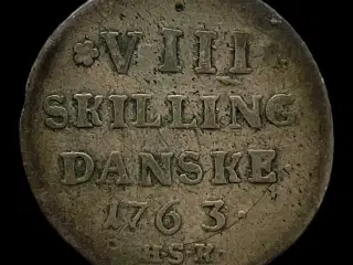 8 Skilling 1763