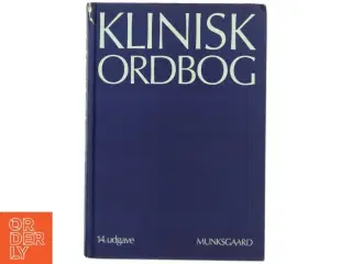 Klinisk ordbog af Niels Holm-Nielsen (Bog)