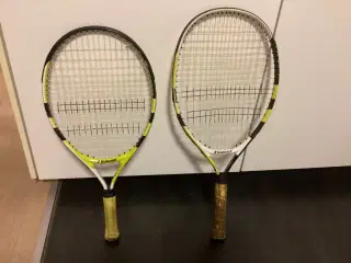 2 fine BABOLAT junior tennisketchere. Samlet pris