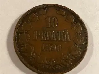 10 Pennia 1896 Finland