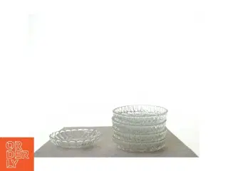 Glas asietter fra Udkant (str. 15 cm)