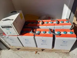 Solcelle batterier 48V