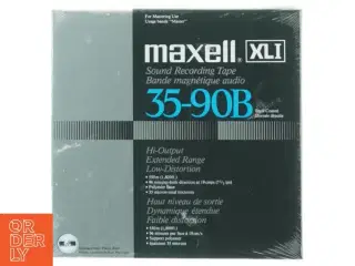 Maxell XLII 35-90B lydbånd (str. 19 x 19 x 1 cm)